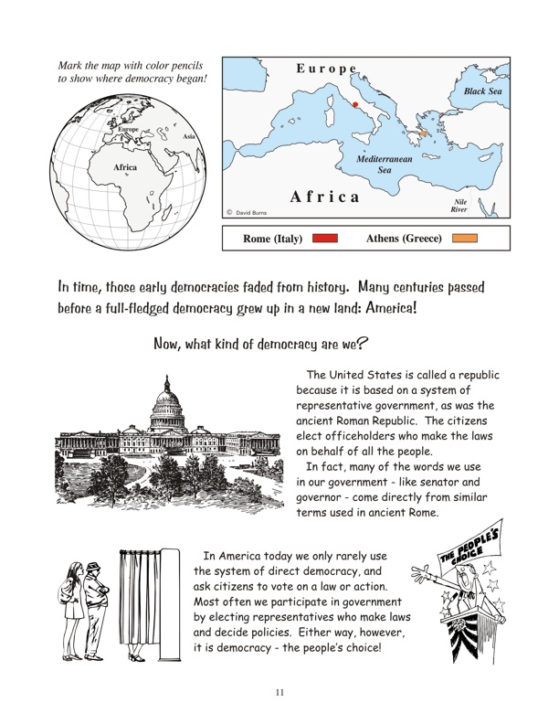 The First Democracies - continued