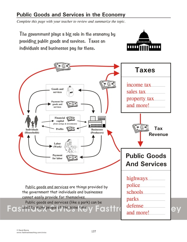 Public Goods and Services in the Economy