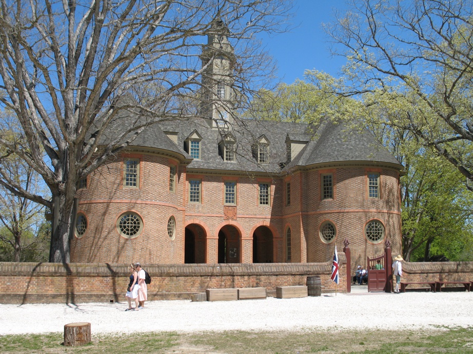 Williamsburg old Capitol building